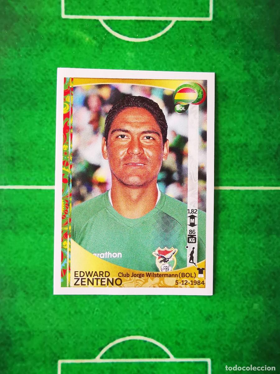 Fu&szlig;ball-Sticker: CROMO FUTBOL 16 SIN PEGAR PANINI COPA AMERICA CENTENARIO USA 2016 BOLIVIA 380 EDWARD ZENTENO
