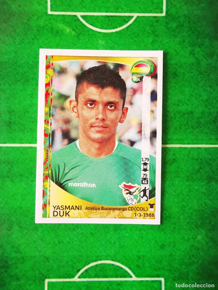 Fu&szlig;ball-Sticker: CROMO FUTBOL 16 SIN PEGAR PANINI COPA AMERICA CENTENARIO USA 2016 BOLIVIA 395 YASMANI DUK