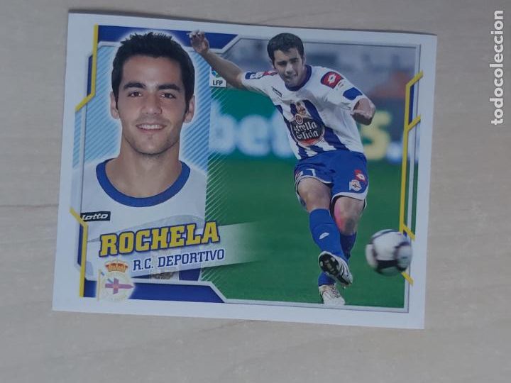 Cromos de Futebol: CROMO ROCHELA - ESTE 2010 11 - 10 11 - CROMO SIN PEGAR - DEPORTIVO DE LA CORU&Ntilde;A