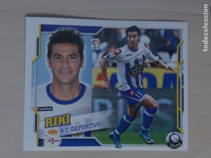 Cromos de Futebol: CROMO RIKI - ESTE 2010 11 - 10 11 - CROMO SIN PEGAR - DEPORTIVO DE LA CORU&Ntilde;A