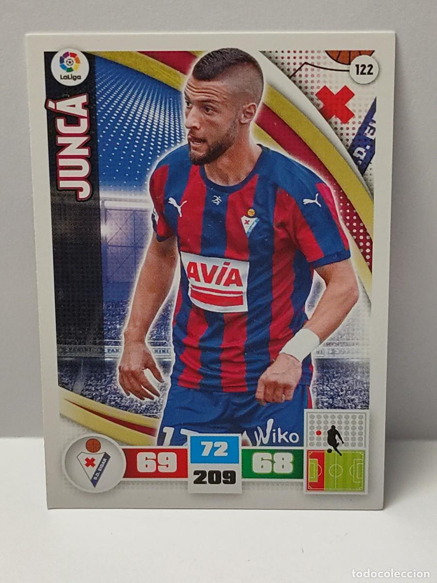 Cromos de f&uacute;tbol: Cromo ADRENALYN 2015 2016 15 16 - EIBAR - JUNC&Aacute; 122 - Foto 1