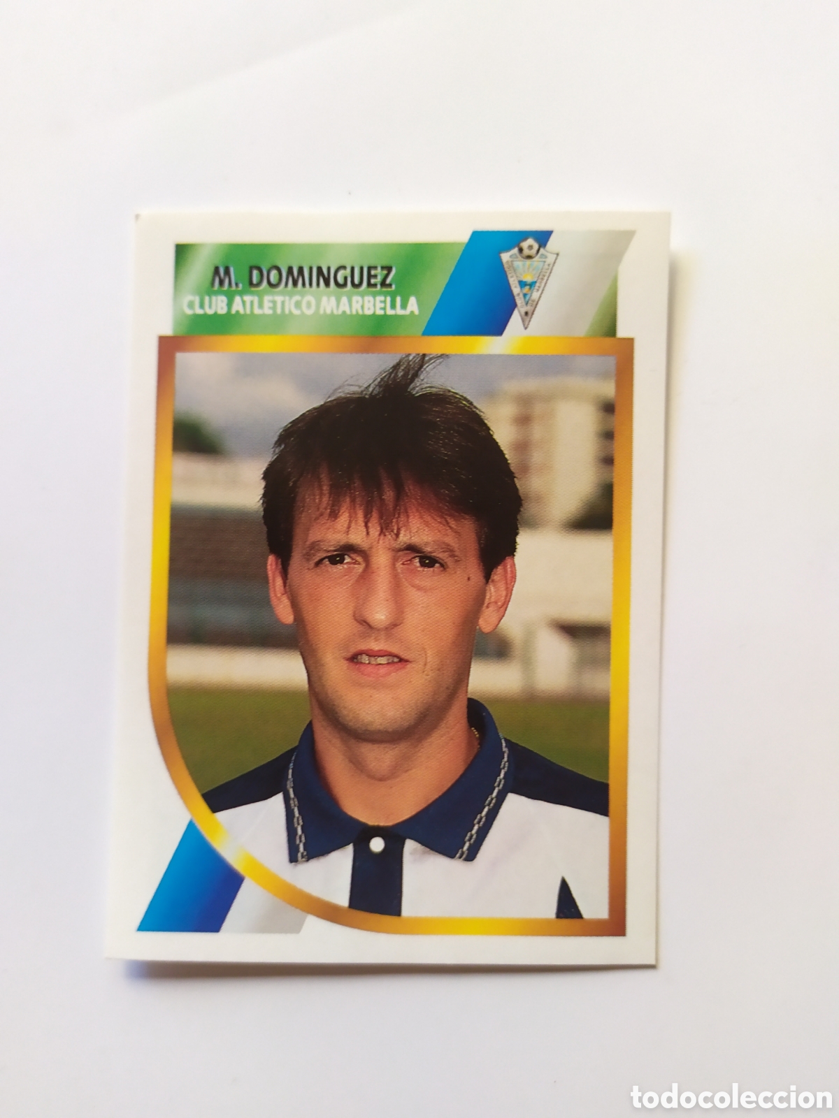 Football Stickers: Liga este 2&ordf; division 1994 1995 94 95 panini Dom&iacute;nguez Marbella sin pegar