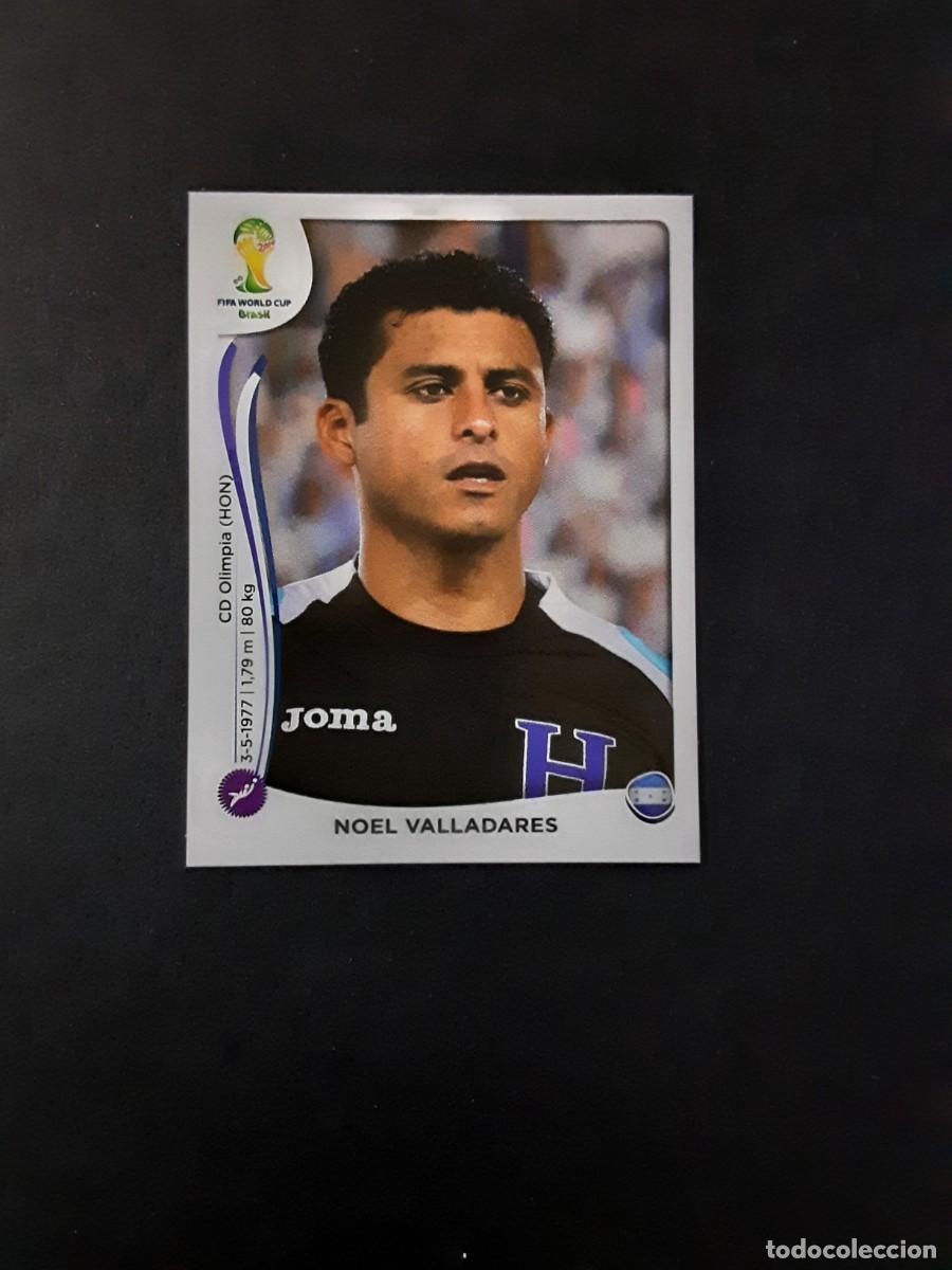 Cromos de f&uacute;tbol: CROMO FUTBOL MUNDIAL 2014 PANINI 395.VALLADARES-HONDURAS-NUNCA PEGADO