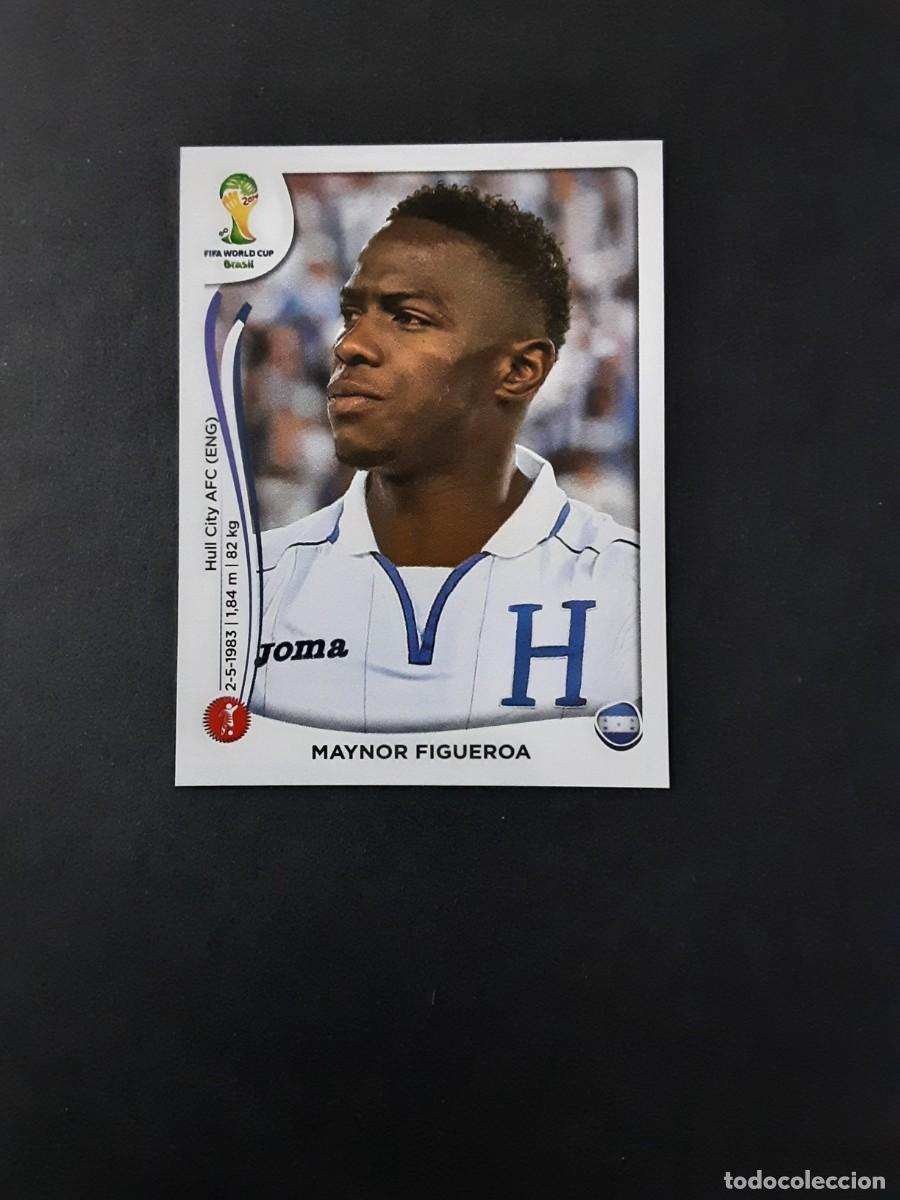 Cromos de F&uacute;tbol: CROMO FUTBOL MUNDIAL 2014 PANINI 398.FIGUEROA-HONDURAS-NUNCA PEGADO