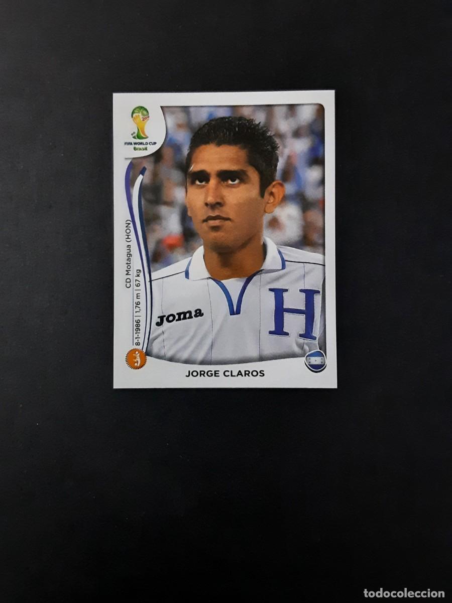 Fu&szlig;ball-Sticker: CROMO FUTBOL MUNDIAL 2014 PANINI 401.CLAROS-HONDURAS-NUNCA PEGADO