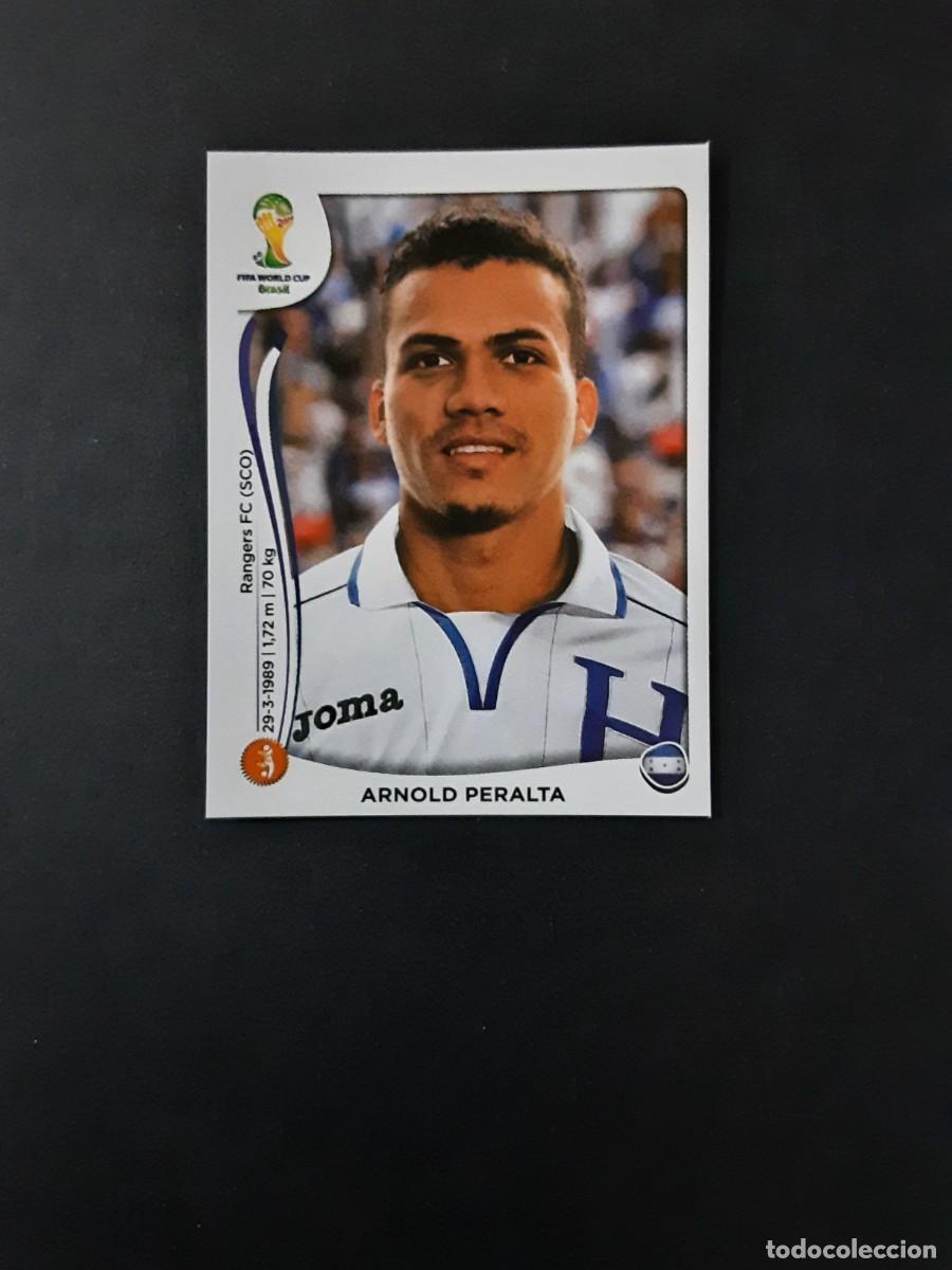 Fu&szlig;ball-Sticker: CROMO FUTBOL MUNDIAL 2014 PANINI 402.PERALTA-HONDURAS-NUNCA PEGADO