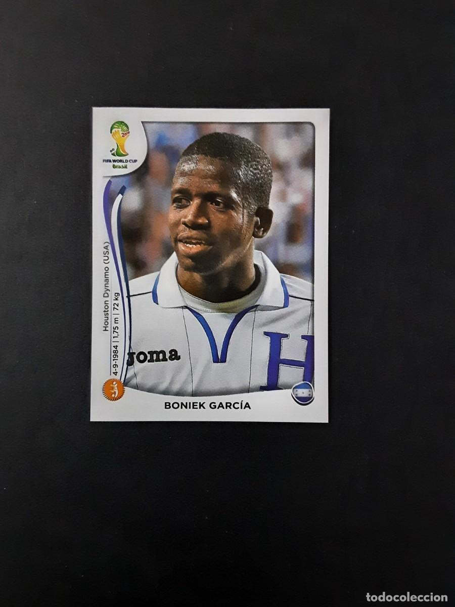 Cromos de f&uacute;tbol: CROMO FUTBOL MUNDIAL 2014 PANINI 403.BONIEK GARCIA-HONDURAS-NUNCA PEGADO