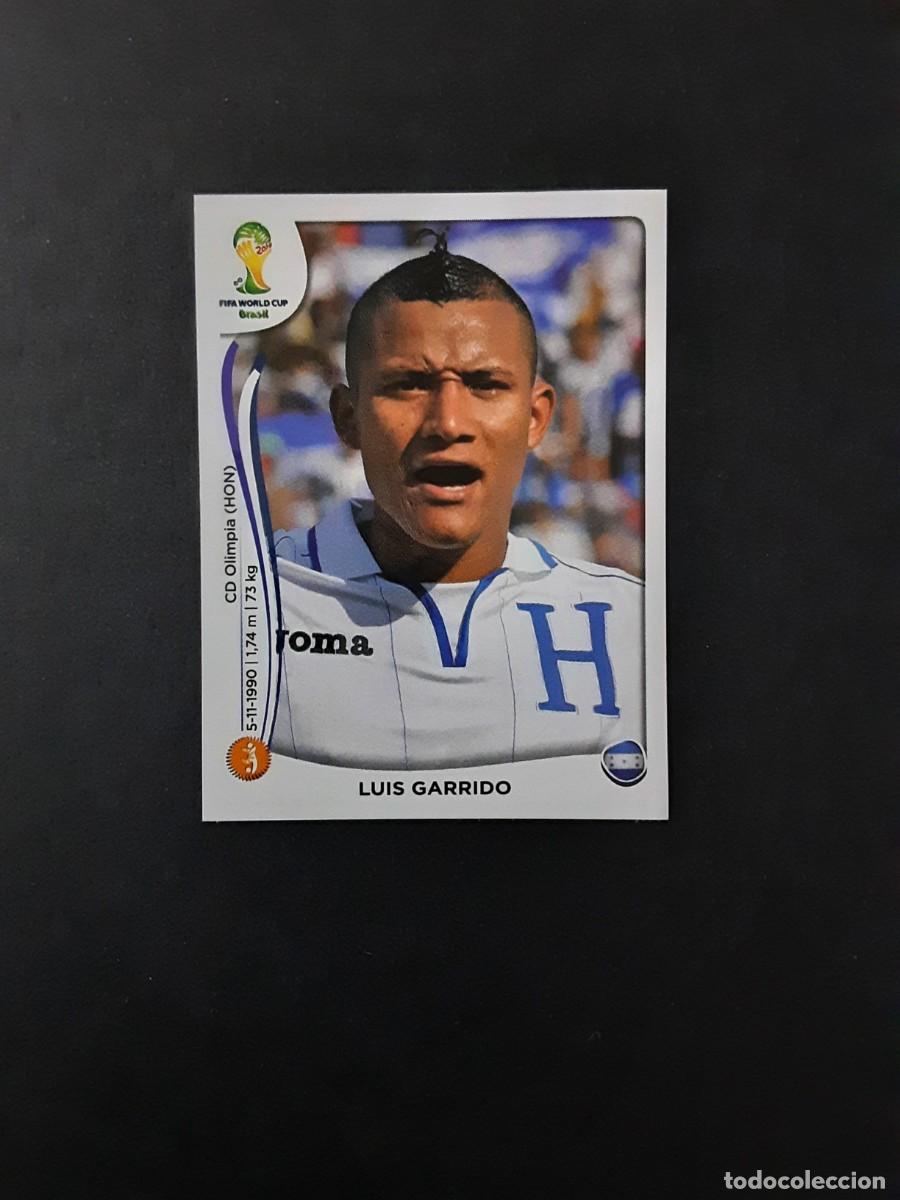 Cromos de F&uacute;tbol: CROMO FUTBOL MUNDIAL 2014 PANINI 405.LUIS GARRIDO-HONDURAS-NUNCA PEGADO