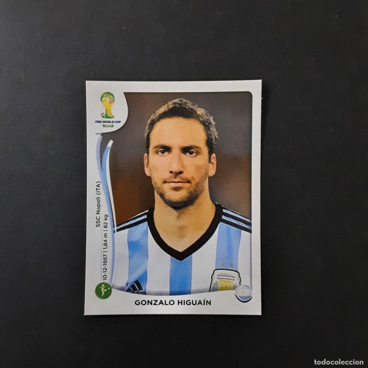 Cromos de Futebol: CROMO FUTBOL MUNDIAL 2014 PANINI 429.HUGUAIN-ARGENTINA-NUNCA PEGADO