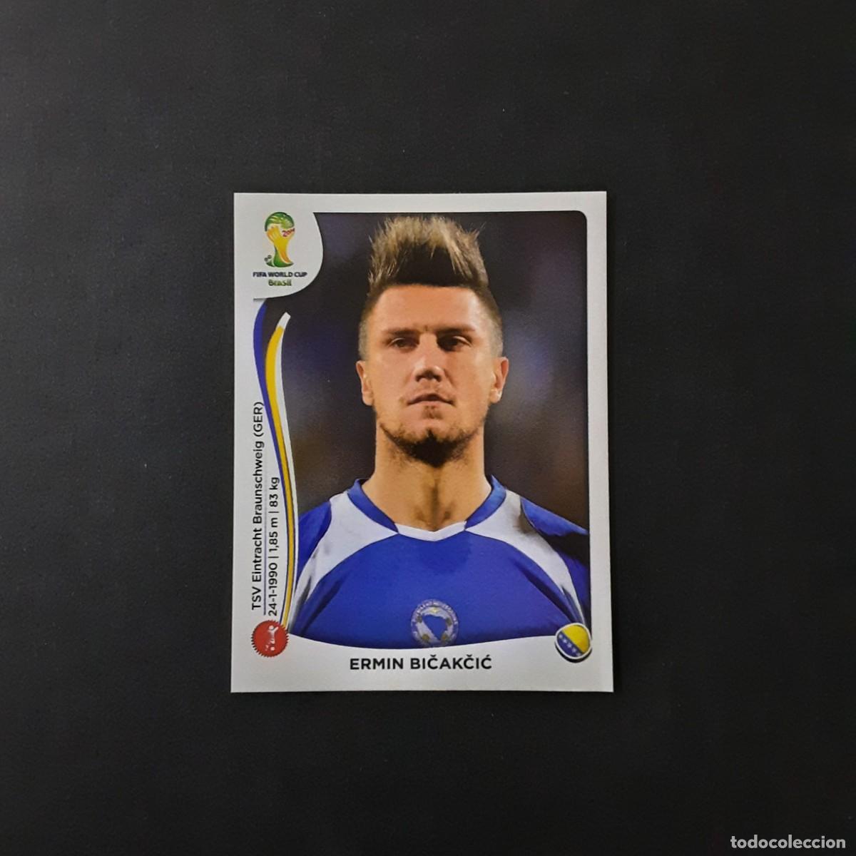 Cromos de F&uacute;tbol: CROMO FUTBOL MUNDIAL 2014 PANINI 436.BICAKCIC-BOSNIA HERZEGOVINA-NUNCA PEGADO