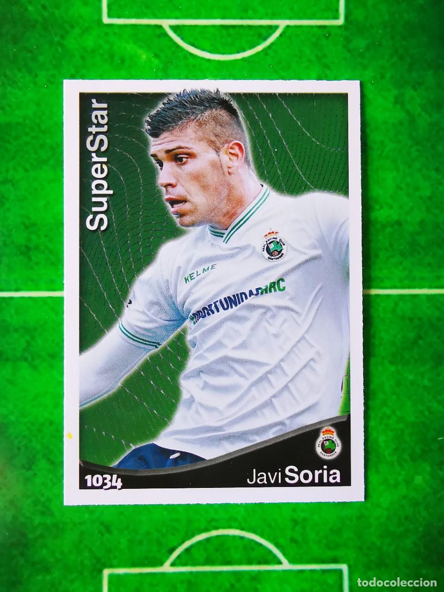 Cartes &agrave; collectionner de Football: CROMO FUTBOL 14 15 MUNDICROMO FICHAS QUIZ LIGA 2014 2015 REAL RACING CLUB 1034 JAVI SORIA SUPERSTAR