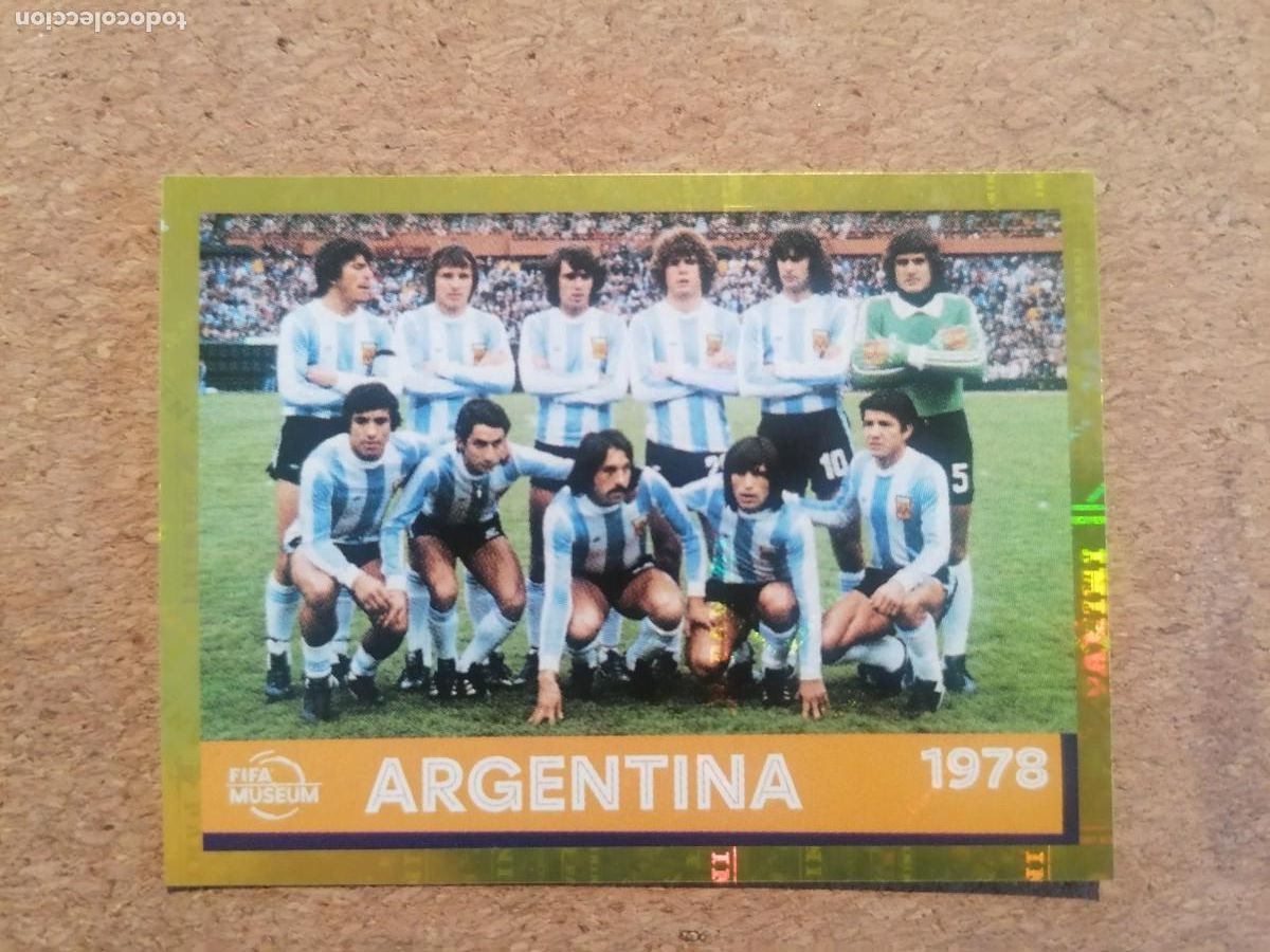 Cromos de Futebol: QATAR 2022 WORLD CUP STICKER FWC24 ARGENTINA CAMPEONA 1978 NUEVO SIN PEGAR CON KEMPES