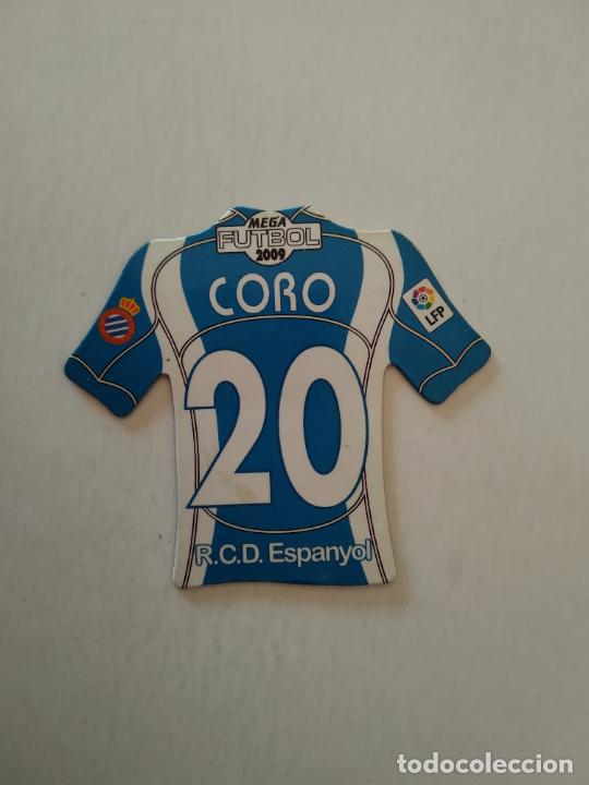 Figurine di Calcio: N&ordm; 20 CORO ESPA&Ntilde;OL ESPANYOL CROMO IMAN MEGA FUTBOL MAGNETS 2008-2009 CAMISETAS LIGA 08-09