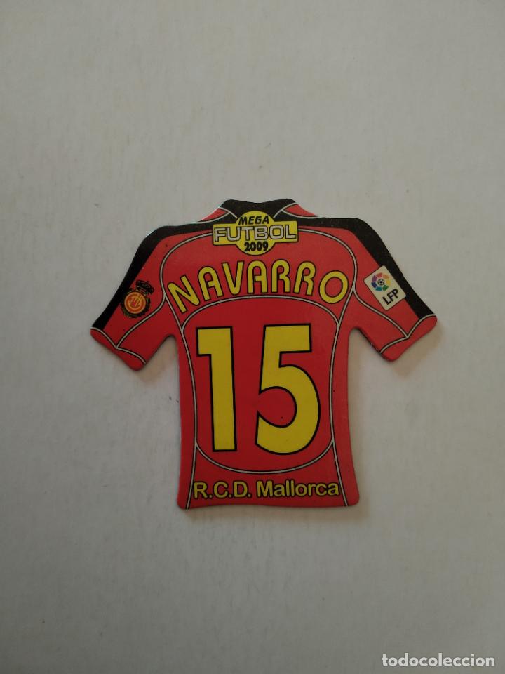 Figurine di Calcio: N&ordm; 15 NAVARRO MALLORCA CROMO IMAN MEGA FUTBOL MAGNETS 2008-2009 CAMISETAS LIGA 08-09