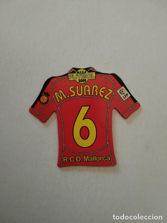 Fu&szlig;ball-Sticker: N&ordm; 6 MARIO SUAREZ MALLORCA CROMO IMAN MEGA FUTBOL MAGNETS 2008-2009 CAMISETAS LIGA 08-09