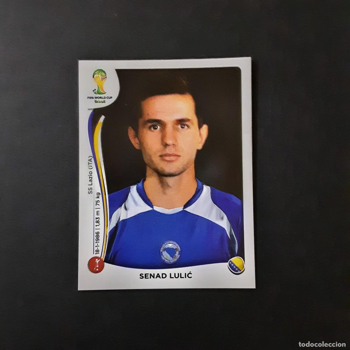 Cromos de F&uacute;tbol: CROMO FUTBOL MUNDIAL 2014 PANINI 439.LULIC-BOSNIA HERZEGOVINA-NUNCA PEGADO