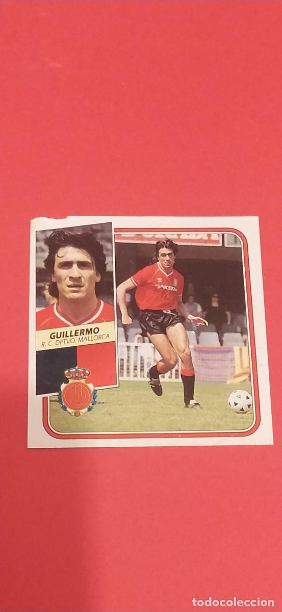 Cromos de F&uacute;tbol: GUILLERMO MALLORCA - 89 90 1989 1990 ESTE RECUPERADO