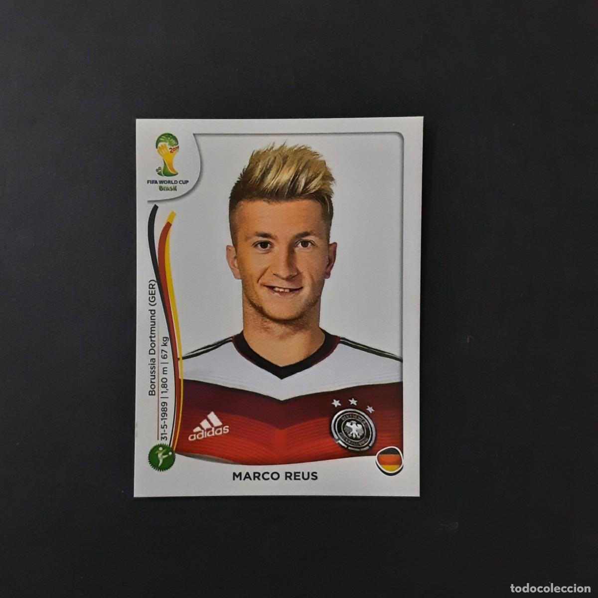 Football Stickers: CROMO FUTBOL MUNDIAL 2014 PANINI 502.REUS-ALEMANIA-NUNCA PEGADO