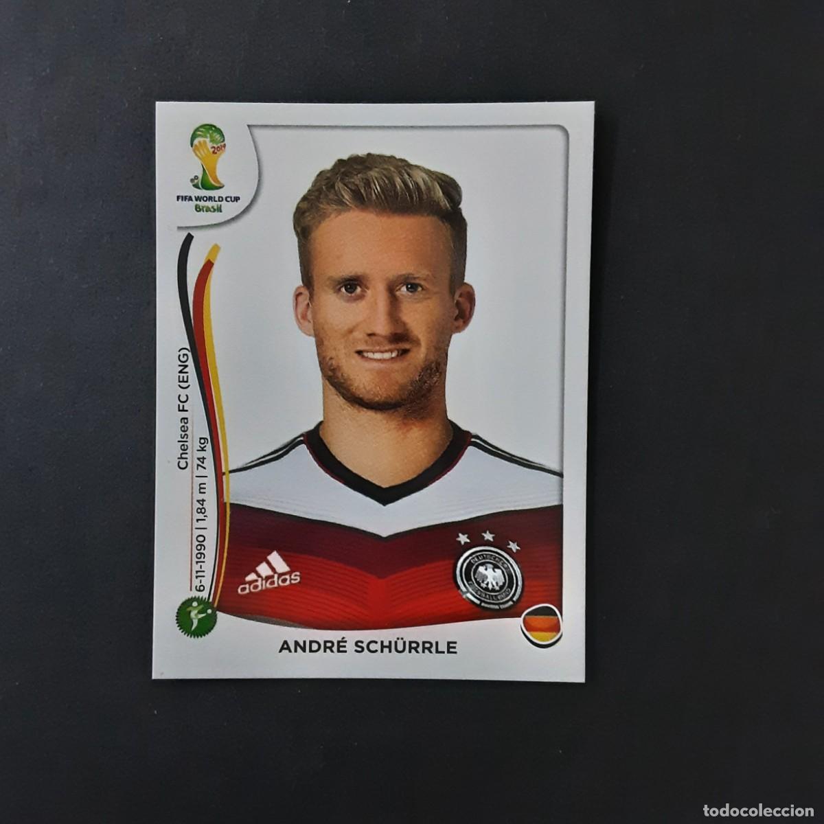 Cromos de F&uacute;tbol: CROMO FUTBOL MUNDIAL 2014 PANINI 503.SCHURRLE-ALEMANIA-NUNCA PEGADO