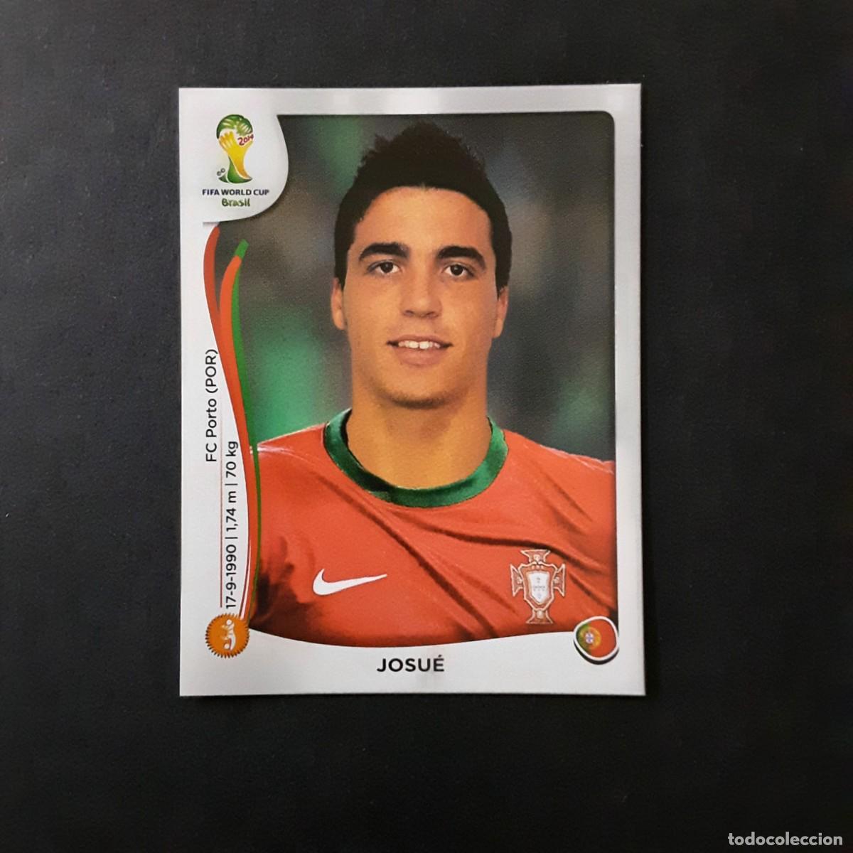Cromos de F&uacute;tbol: CROMO FUTBOL MUNDIAL 2014 PANINI 516.JOSUE-PORTUGAL-NUNCA PEGADO