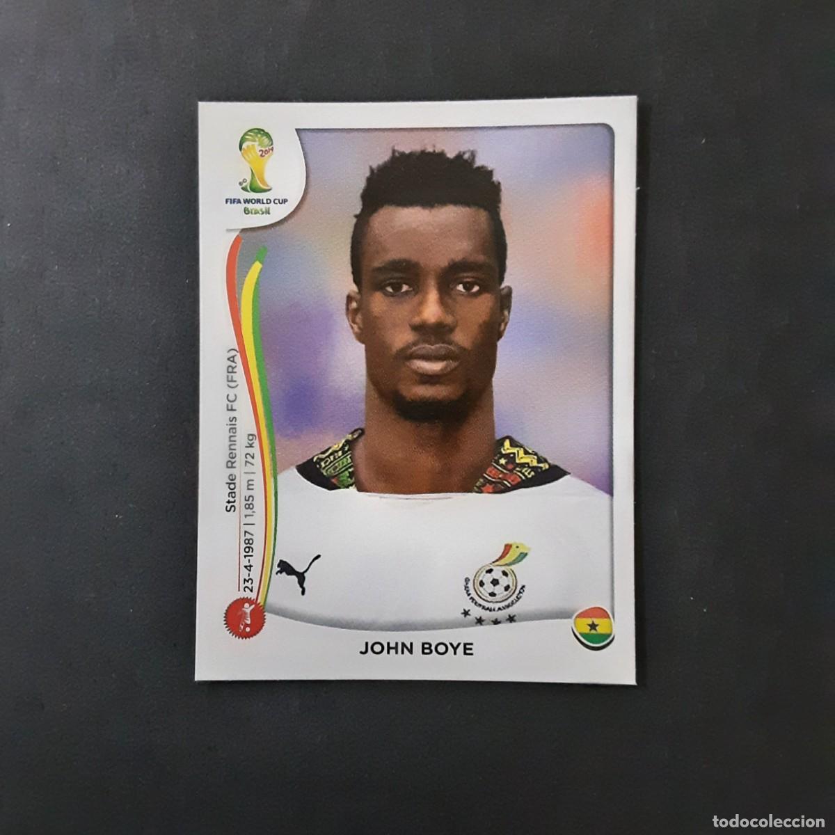 Cromos de Futebol: CROMO FUTBOL MUNDIAL 2014 PANINI 533.BOYE-GHANA-NUNCA PEGADO