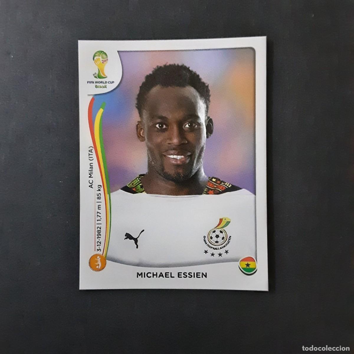Cartes &agrave; collectionner de Football: CROMO FUTBOL MUNDIAL 2014 PANINI 534.ESSIEN-GHANA-NUNCA PEGADO