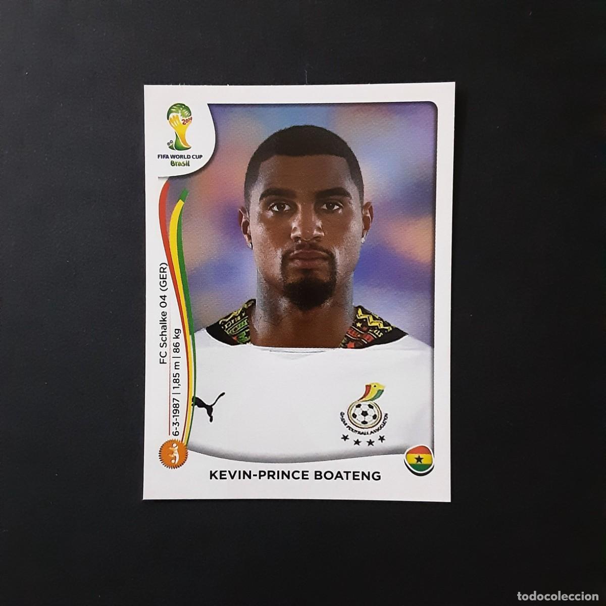 Cartes &agrave; collectionner de Football: CROMO FUTBOL MUNDIAL 2014 PANINI 539.BOATENG-GHANA-NUNCA PEGADO