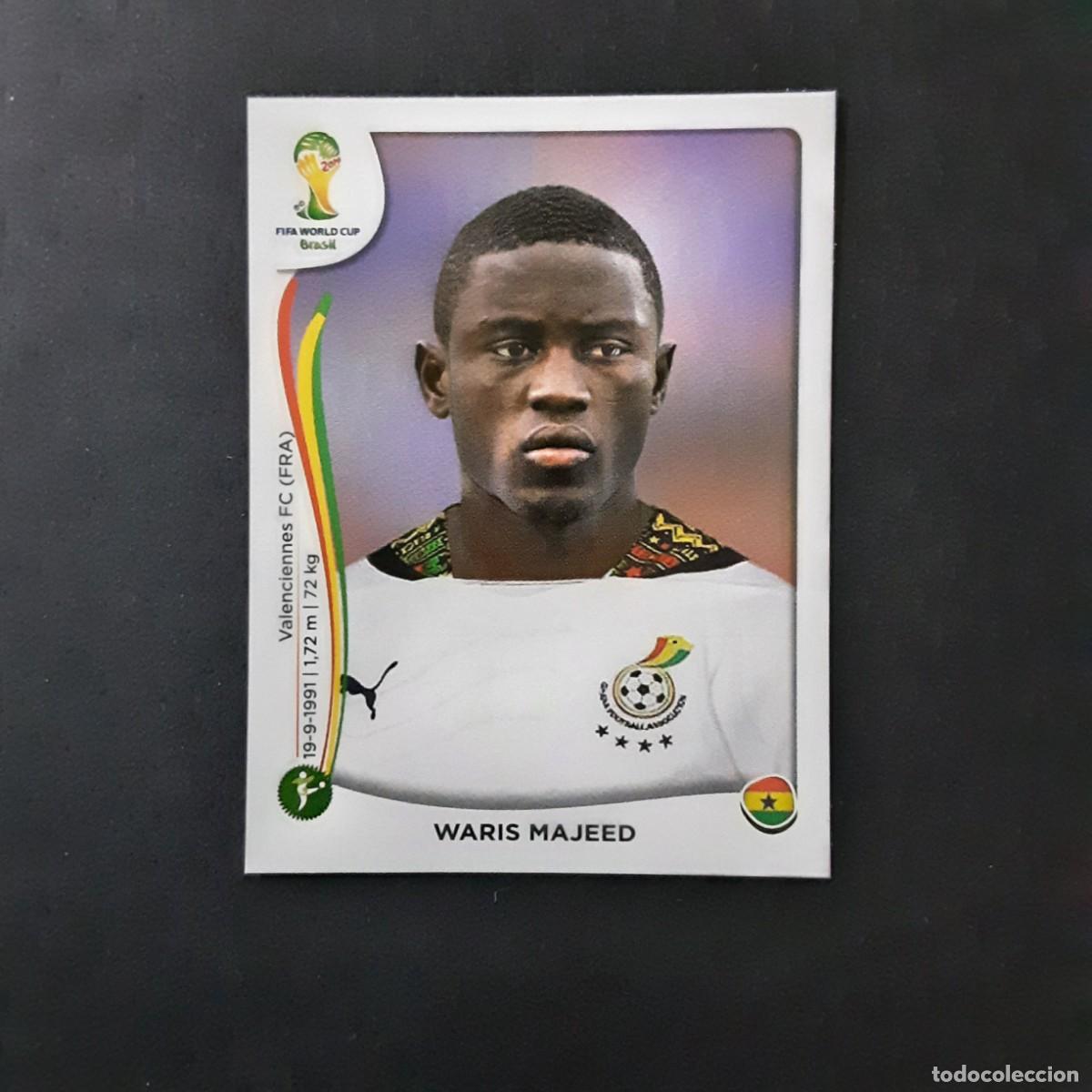 Cromos de Futebol: CROMO FUTBOL MUNDIAL 2014 PANINI 540.MAJEED-GHANA-NUNCA PEGADO