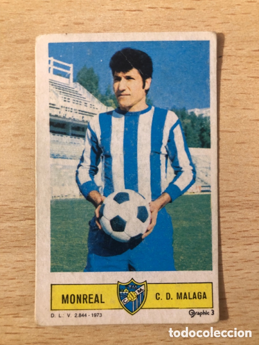 Cromos de f&uacute;tbol: Monreal CD Malaga Ediciones Este 73/74 - Foto 1