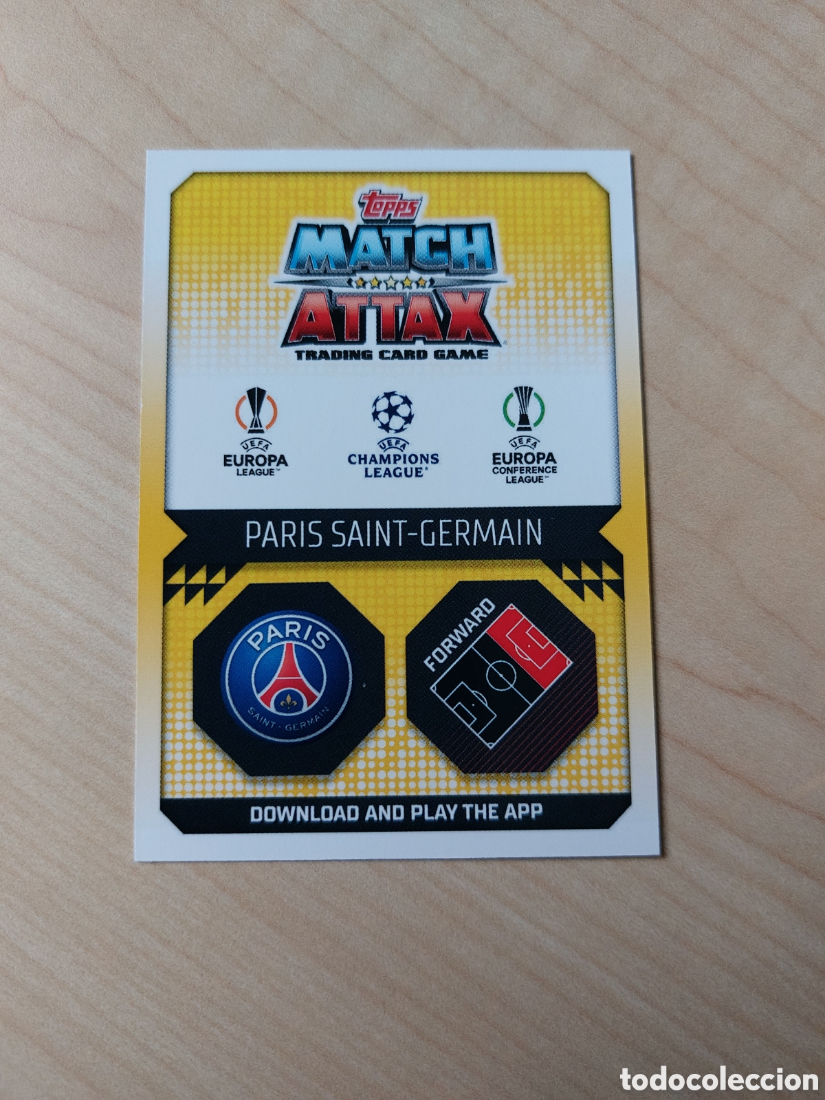 Cromos de f&uacute;tbol: CROMO KYLIAN MBAPPE PSG - Foto 2
