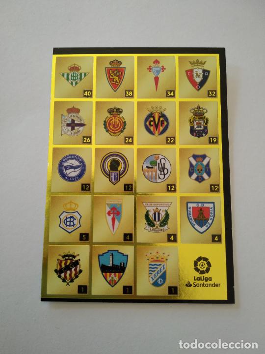 Cromos de F&uacute;tbol: ISLA DEL TESORO ESCUDOS CROMO LIGA FUTBOL PANINI EDICIONES ESTE 2021-2022 21-22