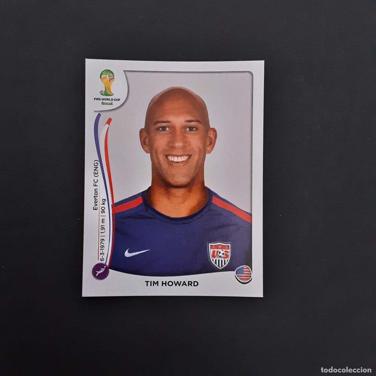 Cromos de Futebol: CROMO FUTBOL MUNDIAL 2014 PANINI 547.HOWARD-USA-NUNCA PEGADO