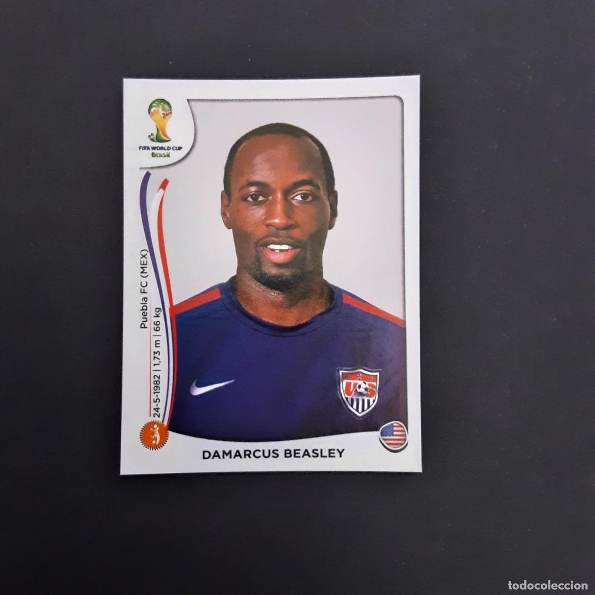 Fu&szlig;ball-Sticker: CROMO FUTBOL MUNDIAL 2014 PANINI 553.BEASLEY-USA-NUNCA PEGADO