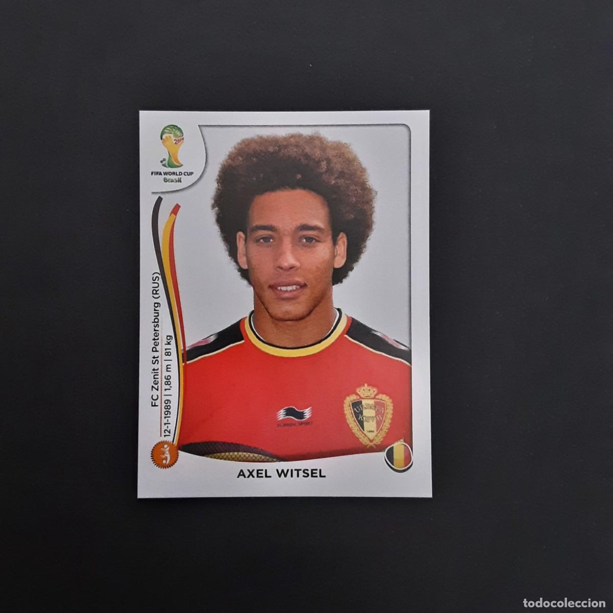 Figurine di Calcio: CROMO FUTBOL MUNDIAL 2014 PANINI 573.WITSEL-BELGICA-NUNCA PEGADO