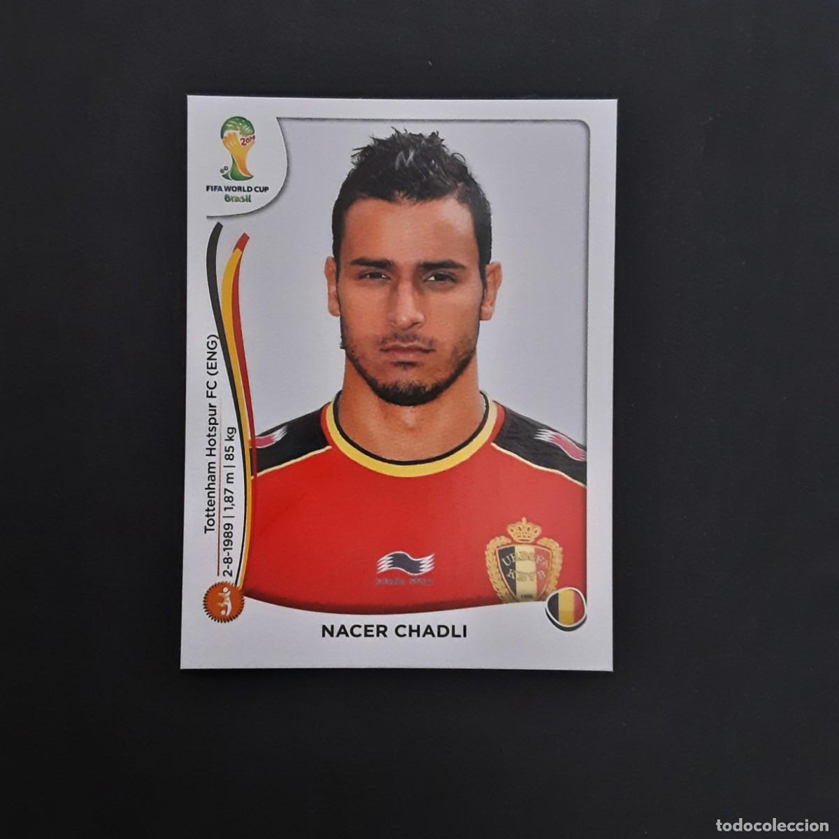 Cartes &agrave; collectionner de Football: CROMO FUTBOL MUNDIAL 2014 PANINI 577.CHADLI-BELGICA-NUNCA PEGADO