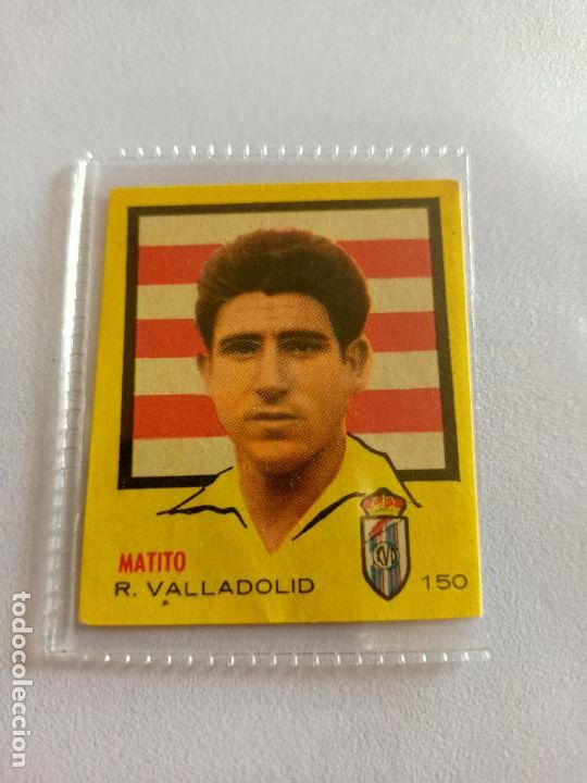 Cromos de Futebol: BRUGUERA CAMPEONES 1956. MATITO- VALLADOLID . N&ordm;150 SIN PEGAR. MUY BUEN ESTADO