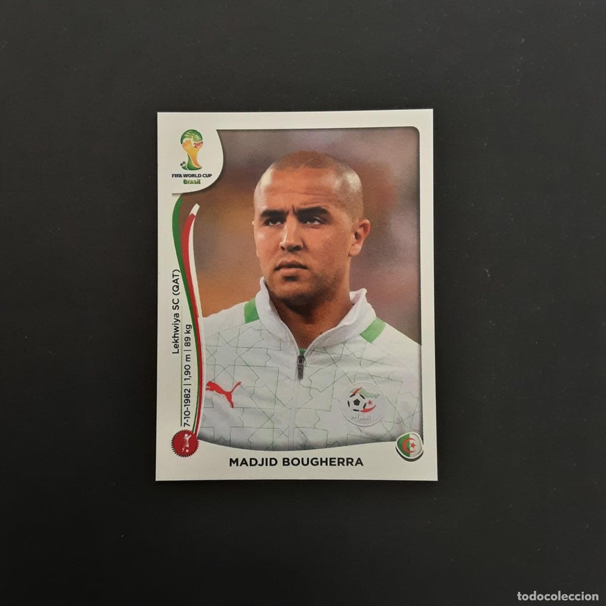 Fu&szlig;ball-Sticker: CROMO FUTBOL MUNDIAL 2014 PANINI 586.BOUGHERRA-ARGELIA-NUNCA PEGADO