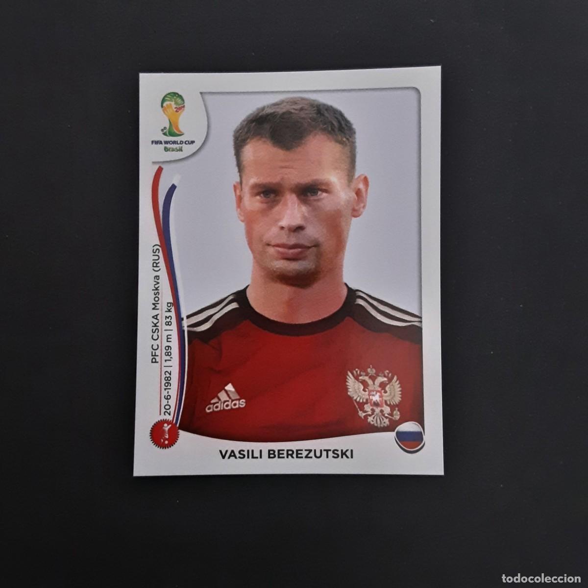 Cromos de Futebol: CROMO FUTBOL MUNDIAL 2014 PANINI 607.BEREZUTSKI-RUSIA-NUNCA PEGADO