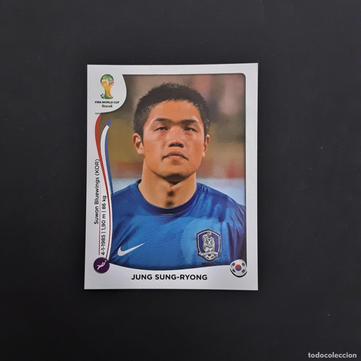Football Stickers: CROMO FUTBOL MUNDIAL 2014 PANINI 623.SUNG-RYONG/REPUBLICA DE KOREA-NUNCA PEGADO