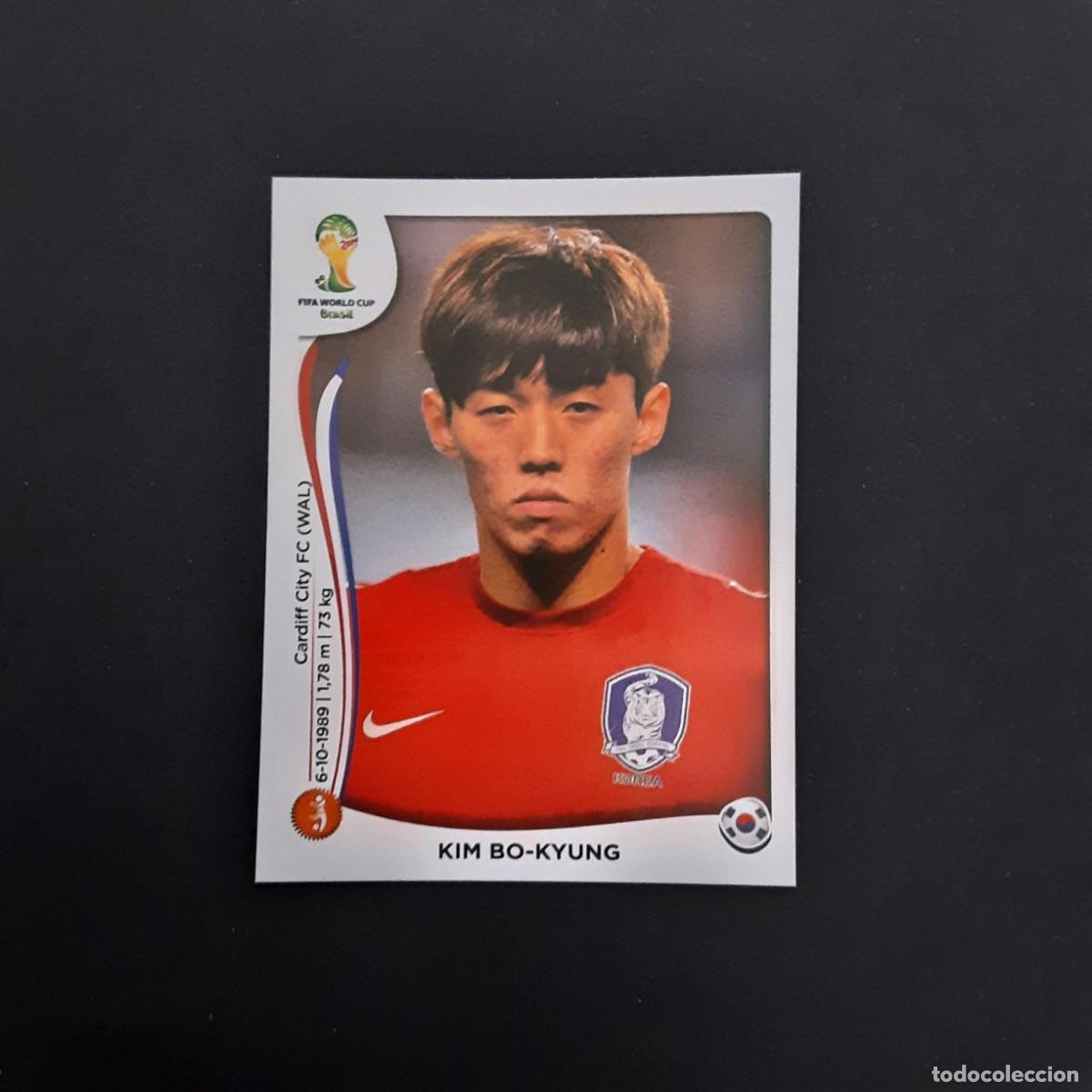 Cromos de Futebol: CROMO FUTBOL MUNDIAL 2014 PANINI 634.BO-KYUNG/REPUBLICA DE KOREA-NUNCA PEGADO