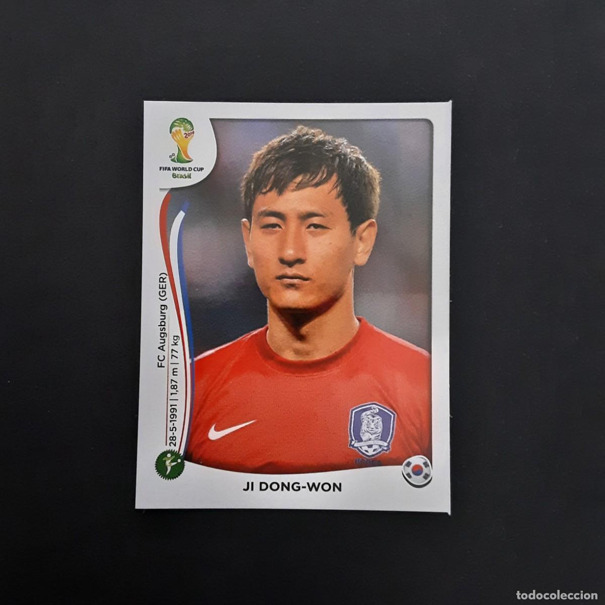 Football Stickers: CROMO FUTBOL MUNDIAL 2014 PANINI 636.DONG-WON/REPUBLICA DE KOREA-NUNCA PEGADO