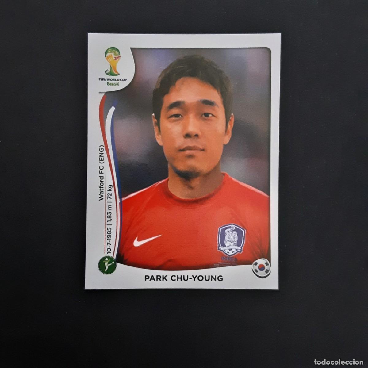 Cromos de Futebol: CROMO FUTBOL MUNDIAL 2014 PANINI 638.CHU-YOUNG/REPUBLICA DE KOREA-NUNCA PEGADO