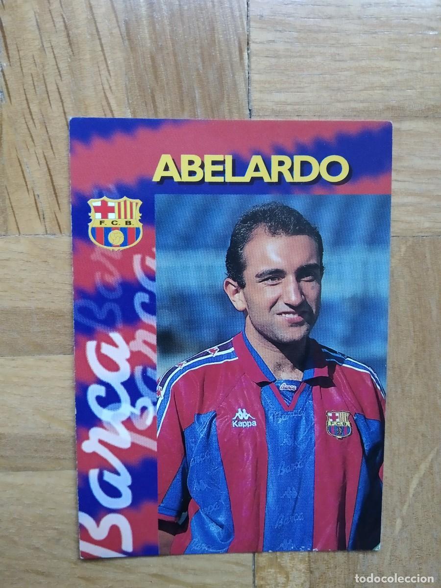 Cromos de Futebol: CROMO FUTBOL ABELARDO FUTBOL CLUB BARCELONA PANINI LIGA 96 97 1996 1997 VER FOTOS NUEVO
