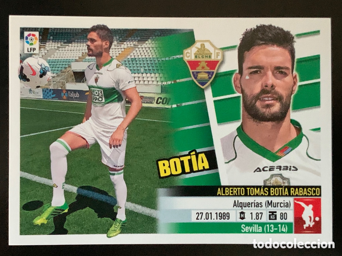 Cromos de f&uacute;tbol: Bot&iacute;a Elche Liga Este 2013/14 - Foto 1
