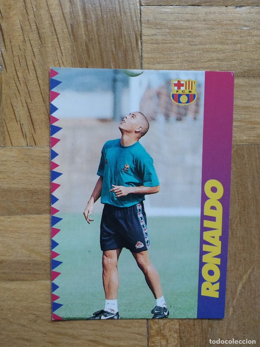 Cromos de F&uacute;tbol: CROMO RONALDO FUTBOL CLUB BARCELONA PANINI LIGA 96 97 1996 1997 VER FOTOS NUEVO ROOKIE