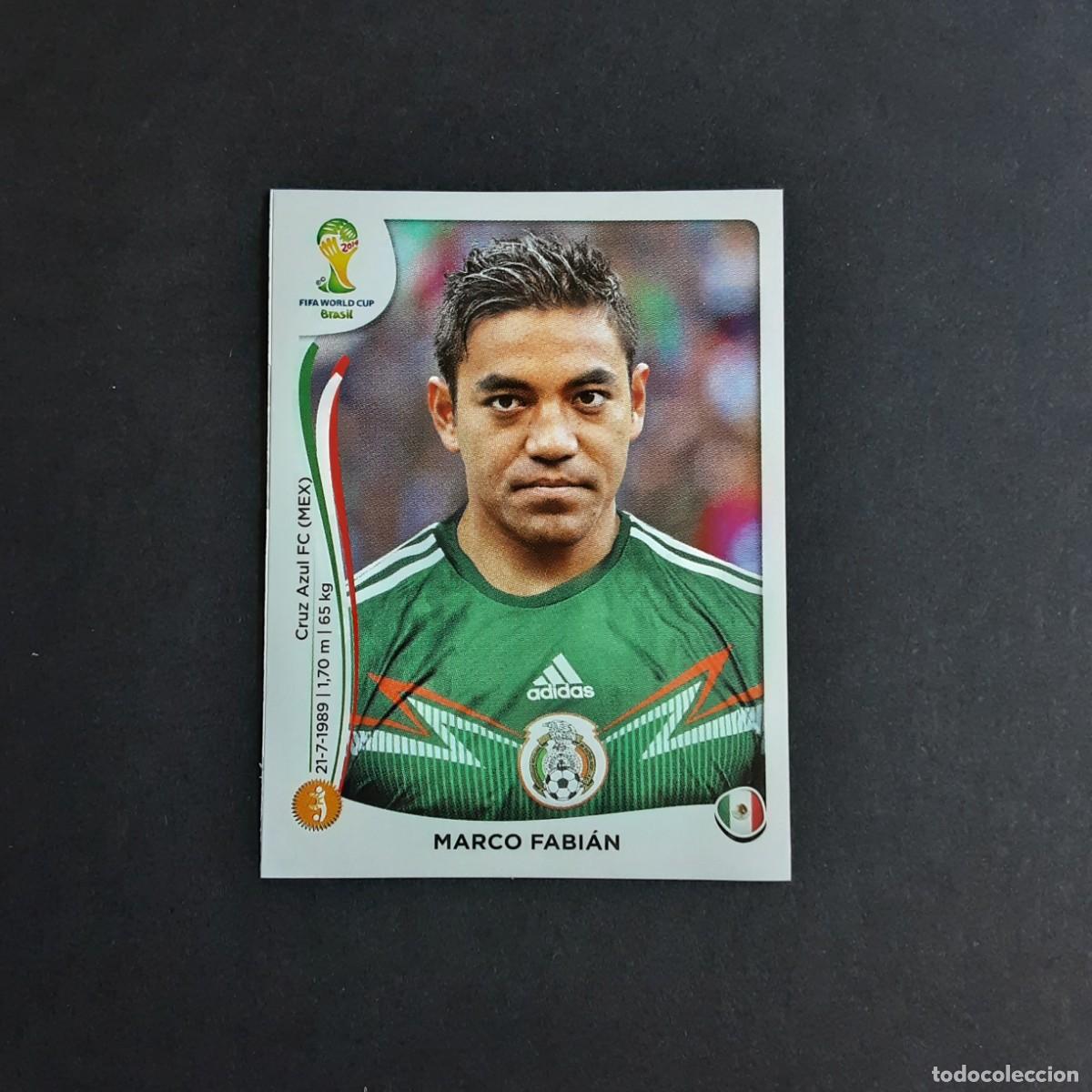 Cromos de Futebol: CROMO FUTBOL MUNDIAL 2014 EDITORIAL PANINI EXTRA ACTUALIZACION 88x.FABIAN-MEXICO-NUNCA PEGADO