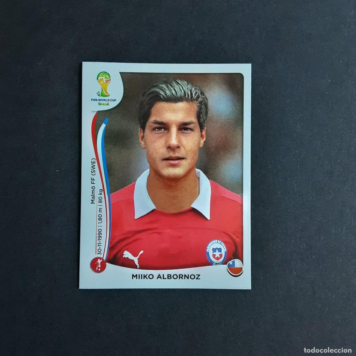 Cromos de Futebol: CROMO FUTBOL MUNDIAL 2014 EDITORIAL PANINI EXTRA ACTUALIZACION 149x.ALBORNOZ-CHILE-NUNCA PEGADO