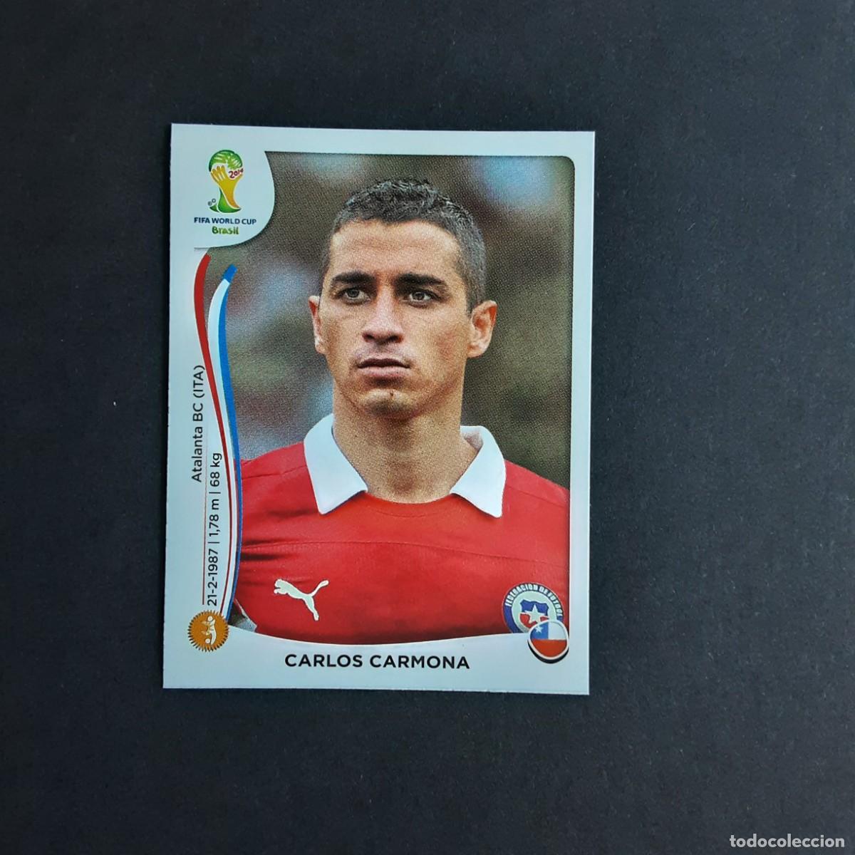 Football Stickers: CROMO FUTBOL MUNDIAL 2014 EDITORIAL PANINI EXTRA ACTUALIZACION 156x.CARMONA-CHILE-NUNCA PEGADO