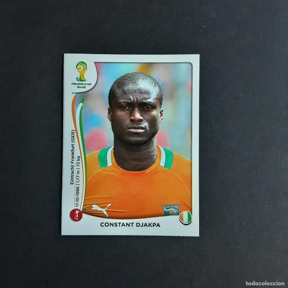 Cromos de Futebol: CROMO FUTBOL MUNDIAL 2014 EDITORIAL PANINI EXTRA ACTUALIZACION 229x.DJAKPA-COSTA MARFIL-NUNCA PEGADO