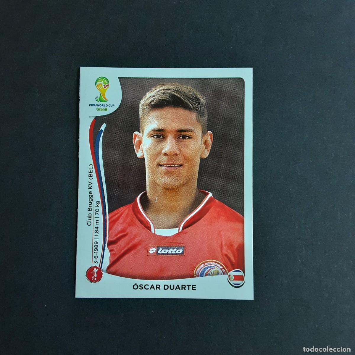 Cromos de Futebol: CROMO FUTBOL MUNDIAL 2014 EDITORIAL PANINI EXTRA ACTUALIZACION 288x.DUARTE-COSTA RICA-NUNCA PEGADO